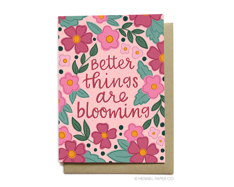 Divorce Card - Better Things Are Blooming - SY15