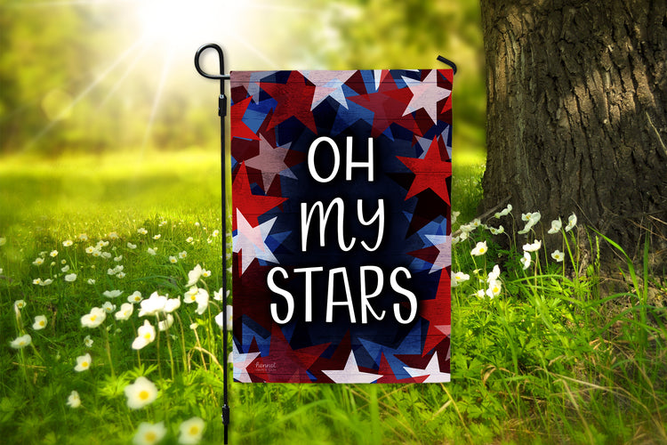 Garden Flag - Oh My Stars