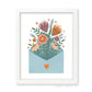 Wall Art - Envelope and Flowers