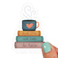 Drink Coffee Read Books Be Happy Sticker
