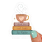 Drink Tea Read Books Be Happy Sticker