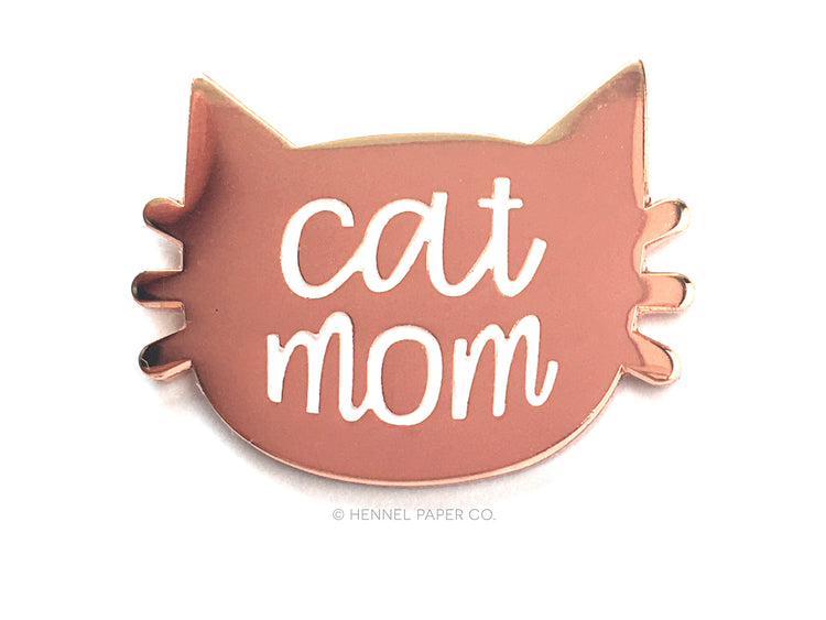 Enamel Pin - Cat Mom