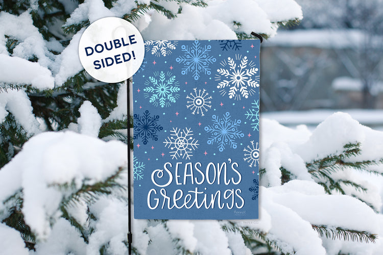 Garden Flag - Season's Greetings