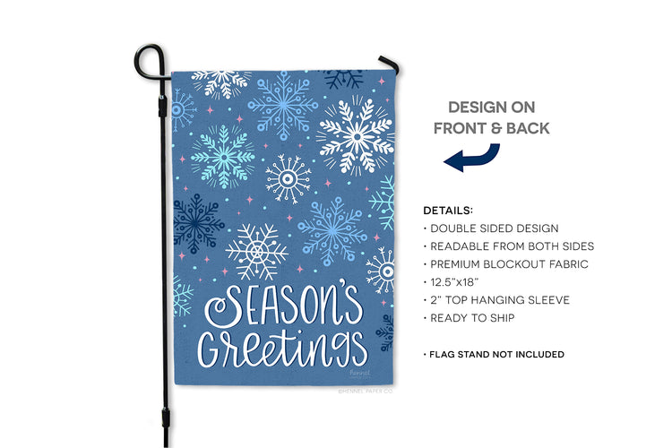 Garden Flag - Season's Greetings