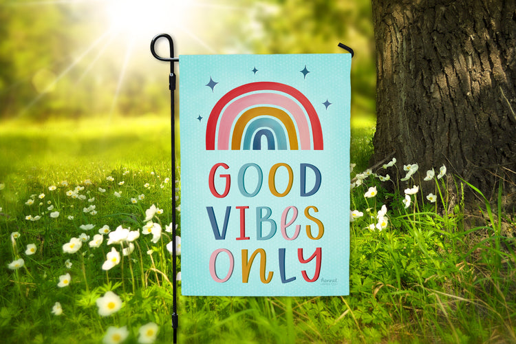 Garden Flag - Good Vibes Only