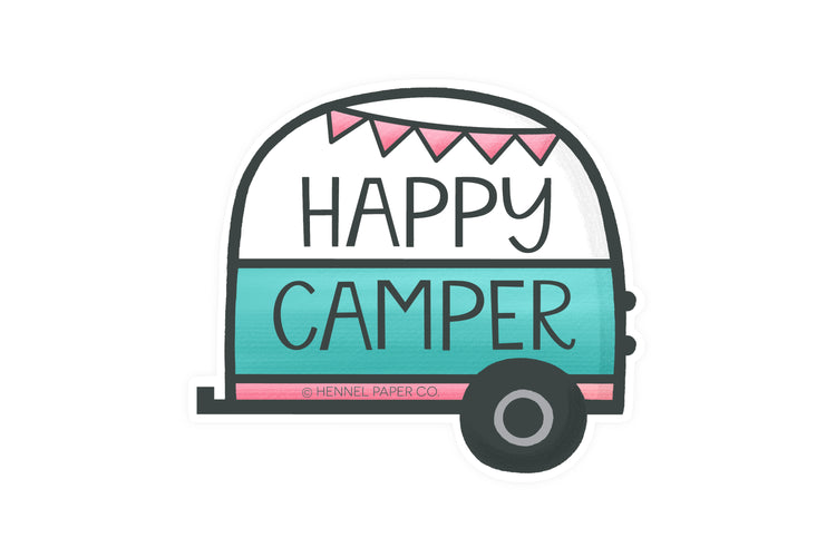 Magnet - Happy Camper