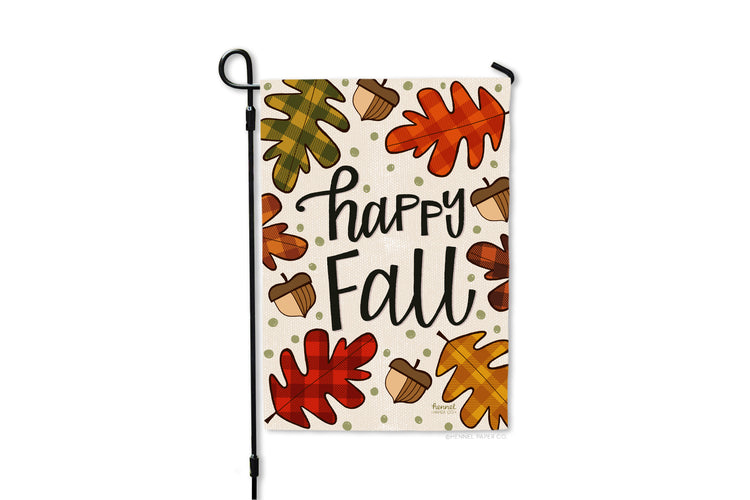 Garden Flag - Happy Fall