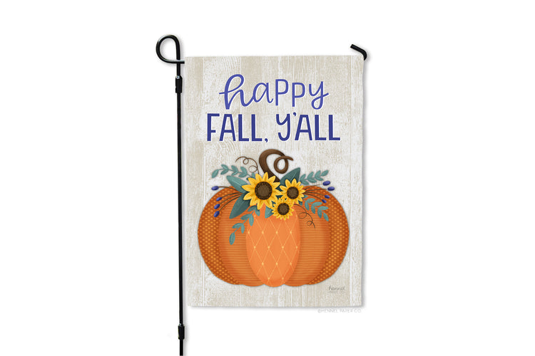 Garden Flag - Happy Fall, Y'all