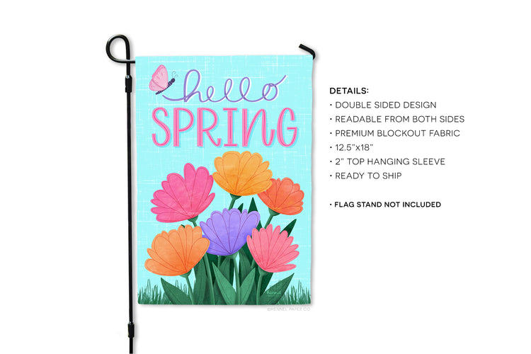 Garden Flag - Hello Spring