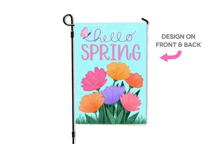 Garden Flag - Hello Spring