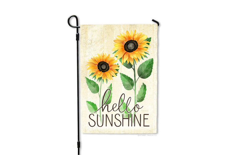 Garden Flag - Hello Sunshine