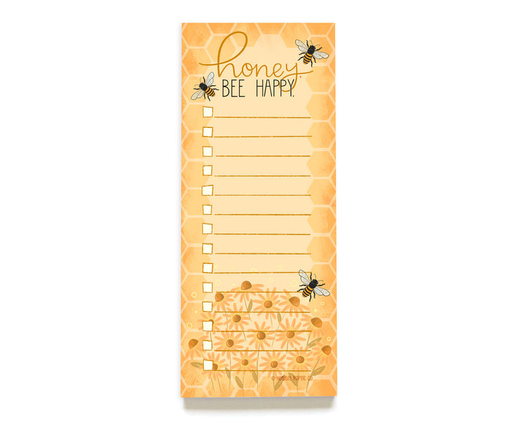 Notepad - Honey Bee Happy