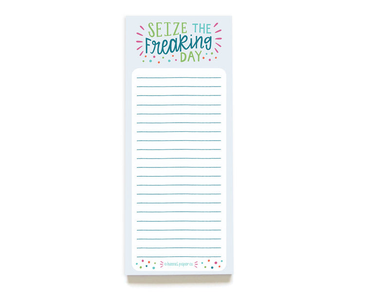 Notepad - Seize the day