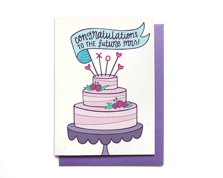 Bridal Shower Card - Future Mrs. - WD12