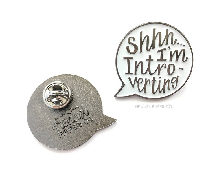 Enamel Pin - Introvert