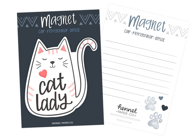 Magnet - Cat Lady