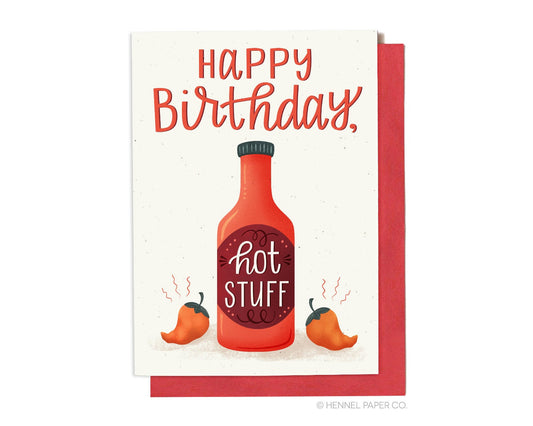 Birthday Card - Hot Sauce - BD51