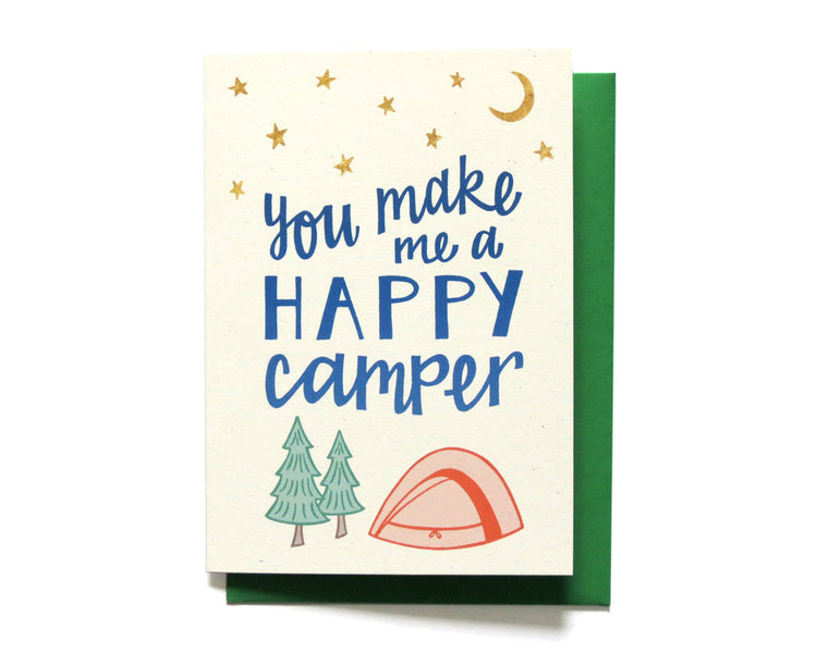 Love Card - Happy Camper - LV11