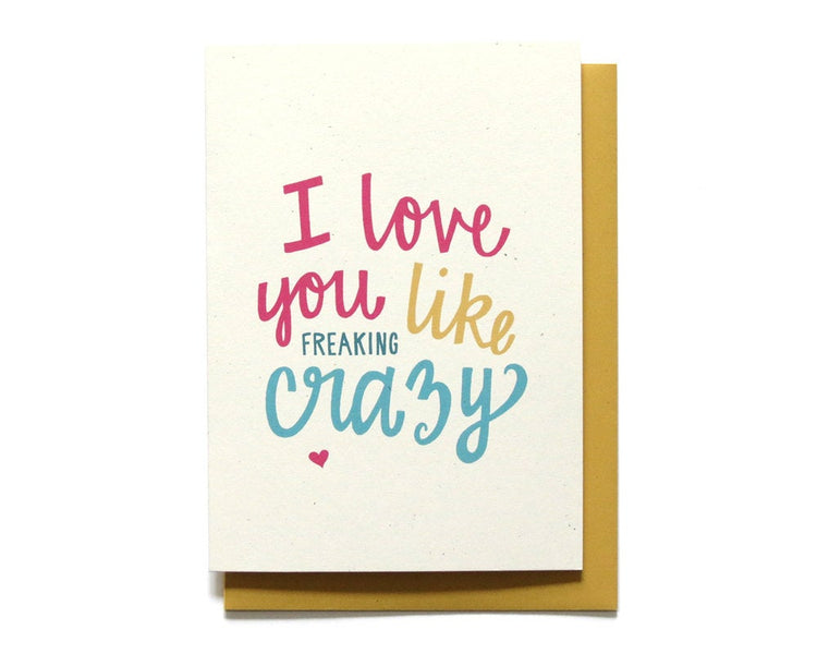 Love Card - Freaking Crazy - LV6B