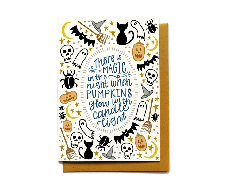 Halloween Card - Magic in the Night - HW1
