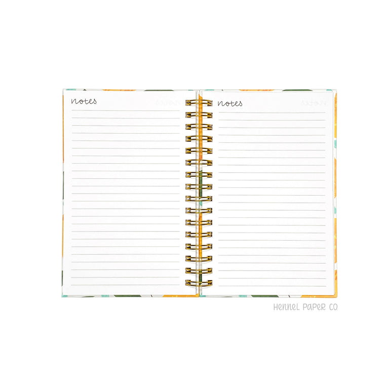 Lemons Undated Weekly Planner