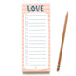Notepad - Love Pawprint