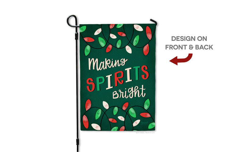 Garden Flag - Making Spirits Bright