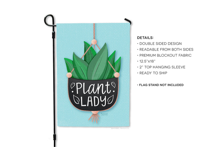 Garden Flag - Plant Lady