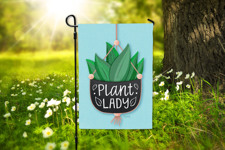 Garden Flag - Plant Lady