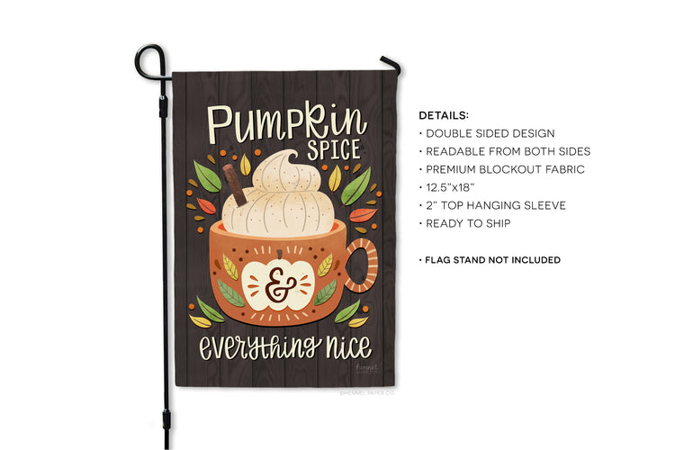 Garden Flag - Pumpkin Spice
