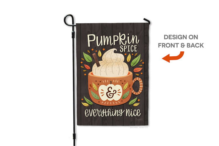 Garden Flag - Pumpkin Spice