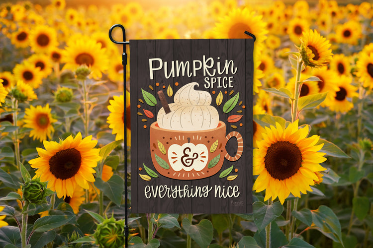 Garden Flag - Pumpkin Spice