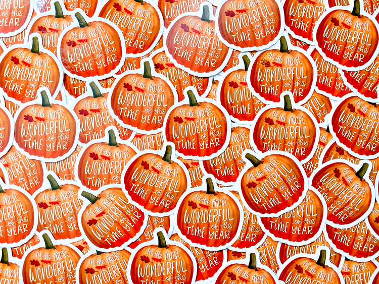 Pumpkin Sticker