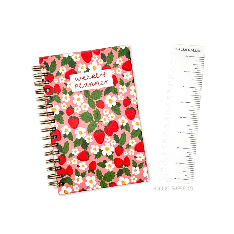 Strawberries Undated Weekly Planner