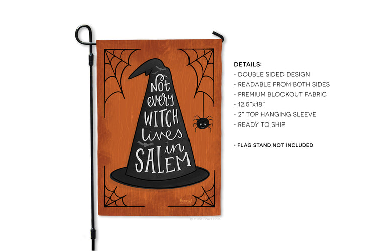 Garden Flag - Halloween Witch Hat