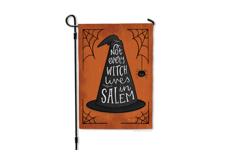 Garden Flag - Halloween Witch Hat