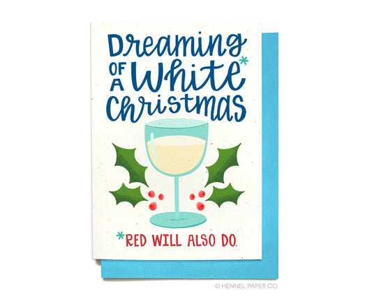 Holiday Card - White Wine - XM12