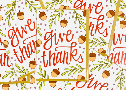 Being Thankful: What to Write in Your Thanksgiving Greeting Card