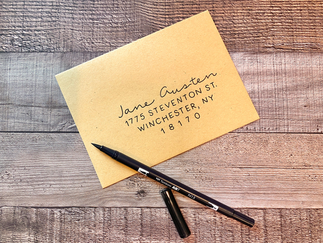 How to Address a Beautiful Envelope