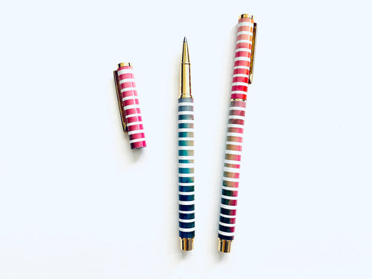 Pen - Rainbow Stripe