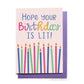 Birthday Card - Lit Birthday - BD71
