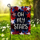 Garden Flag - Oh My Stars