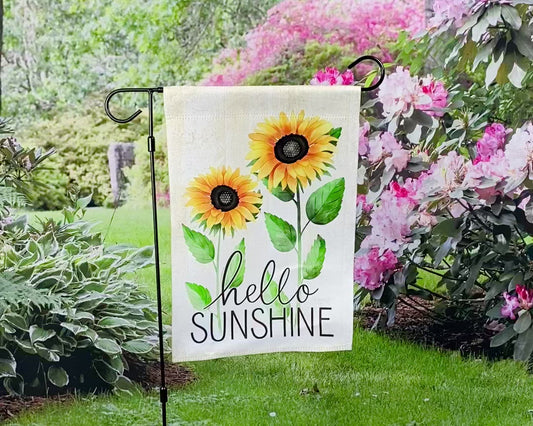 Garden Flag - Hello Sunshine