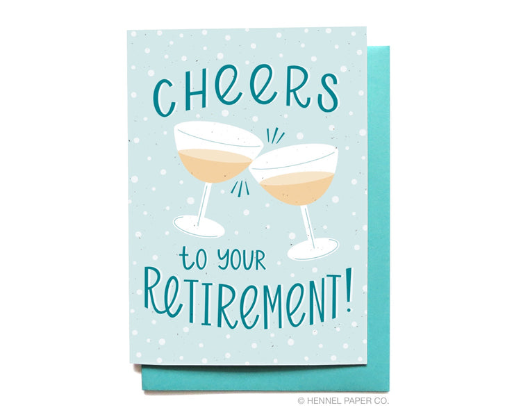 Retirement Card - Cheers - CG18