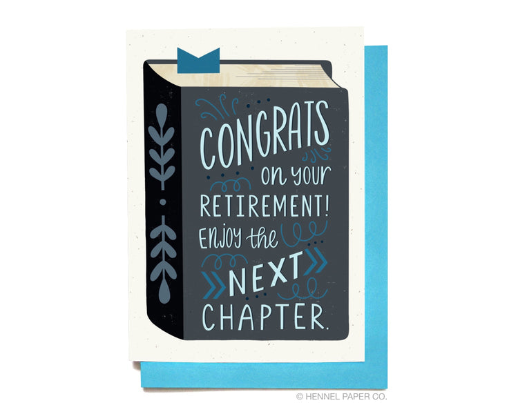 Retirement Card - Book - CG17