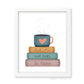 Wall Art - Drink Coffee Read Books Be Happy