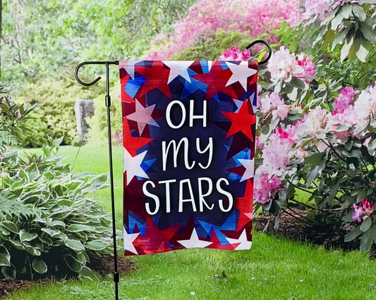 Garden Flag - Oh My Stars