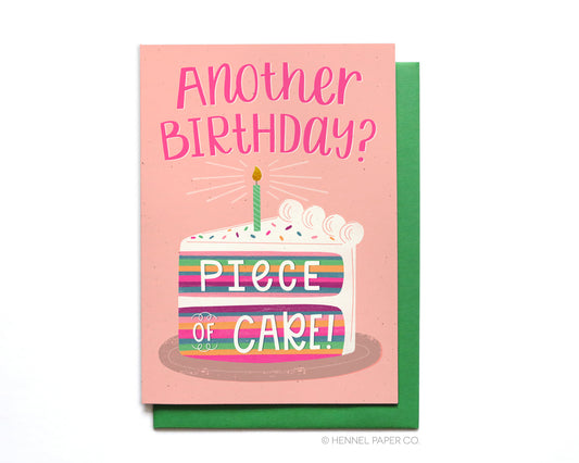 Birthday Card - Piece of Cake - BD55