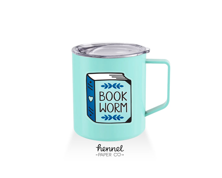 Bookworm Mug: Gifts for Bookworms – Hennel Paper Co.