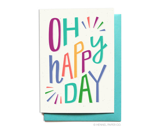 Congrats Card - Oh Happy Day - CG16
